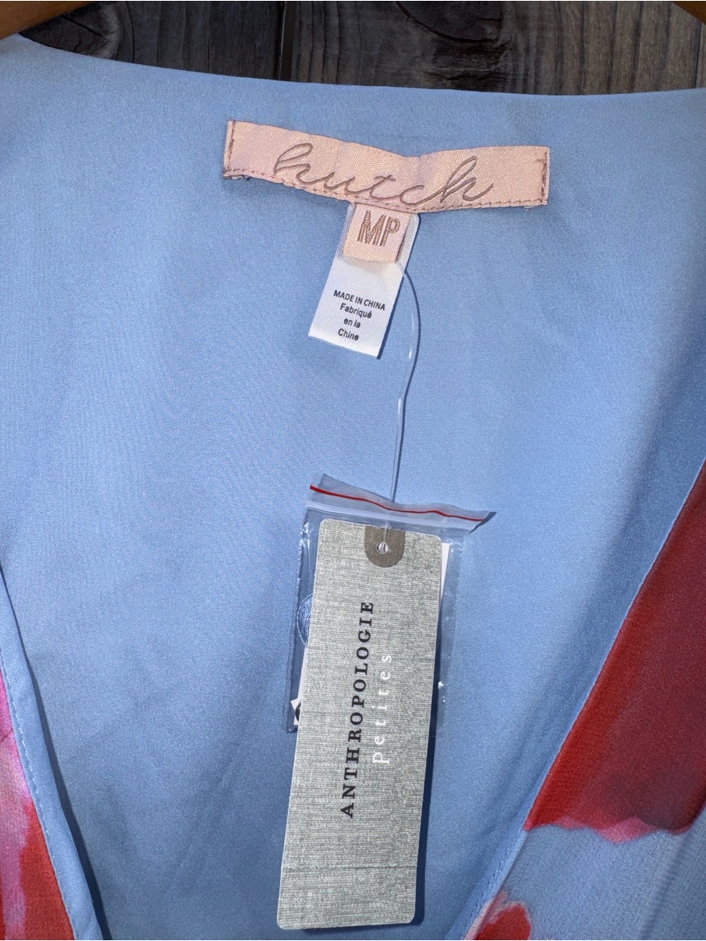 Hutch Anthropologie Zola Flutter-Sleeve Wrap Maxi Dress Size MP - Picture 7 of 13